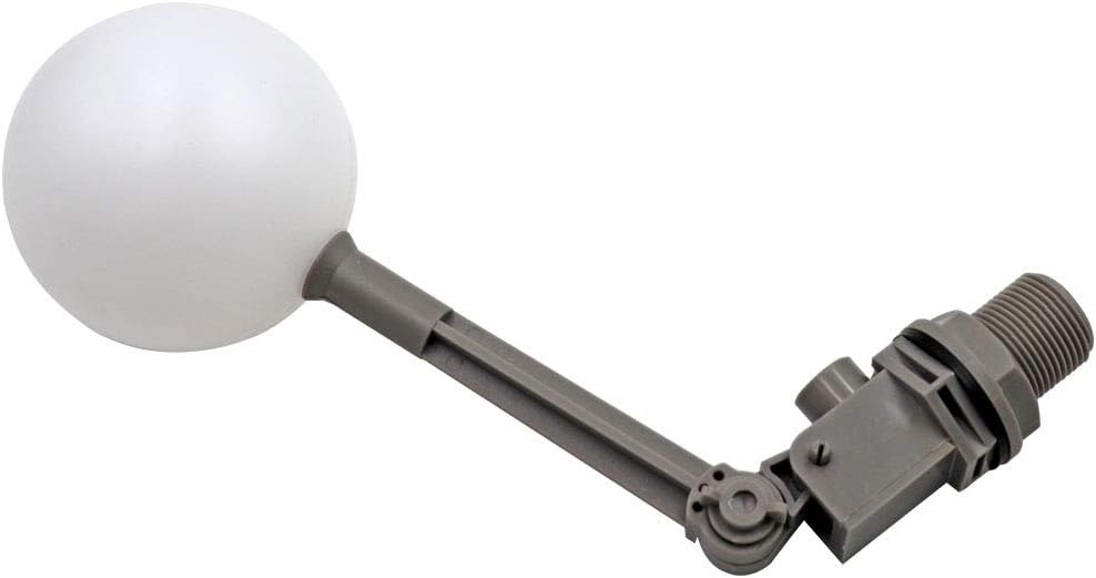 3/4 Float Valve for Water Tank Plastic Water Float Valve | Pool Auto Fill Float Valve, with Adjustable Arm