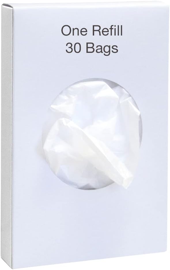 Universal Feminine Disposal Bags for Menstrual Care Products 4 Pack -30ct Refill Box