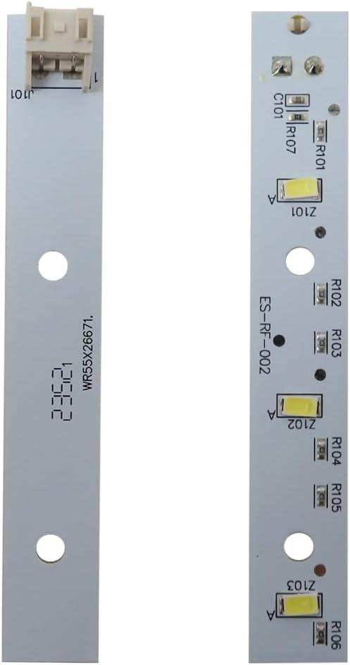 2X Refrigerators LED Light Board for GE GSS25GYPBCFS, GSS25GYPECFS,GSS25GYPFCFS,GSS25GYPJCFS,GSS25IENWHDS,for 4468532, EAP11767930, LED3344588 Update Version by Koerlam