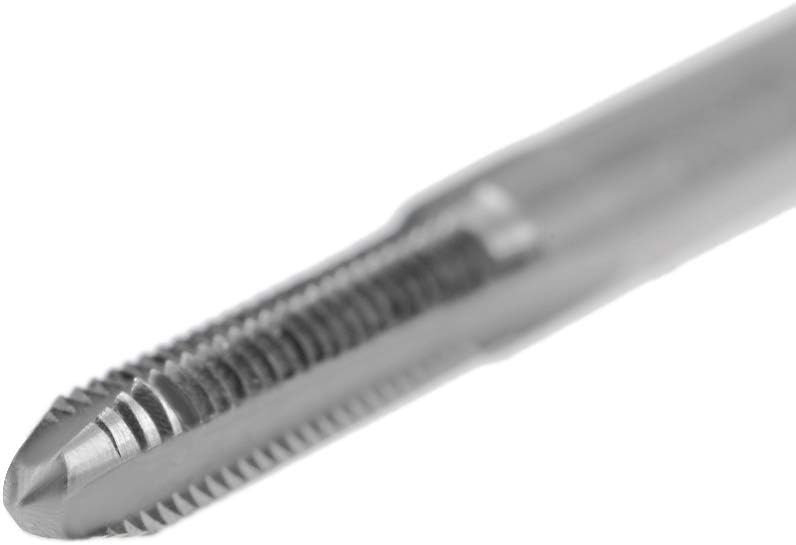 uxcell Machine Tap #6-32 UNC Thread 2B Class 3 Flutes High Speed Steel Screw Threading Tap Tapping Tool 5pcs