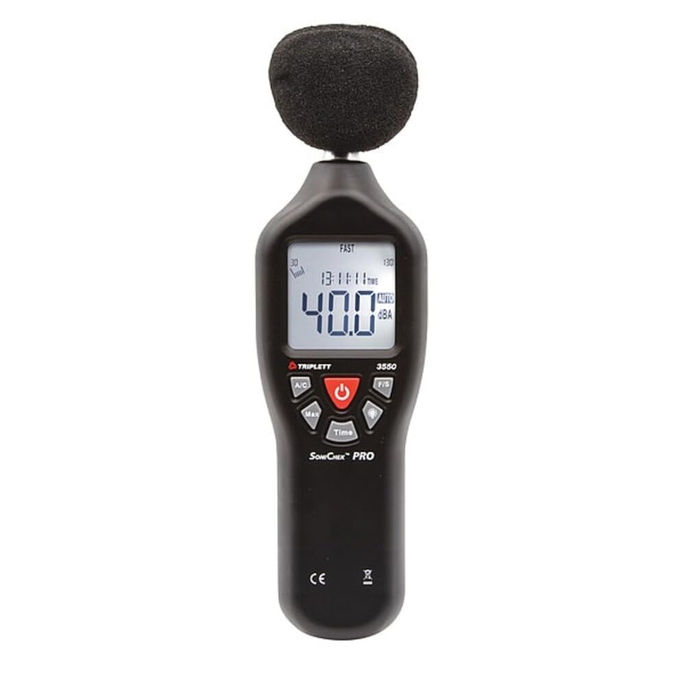 Triplett 3550 SoniChek PRO Professional Decibel Sound Level Meter