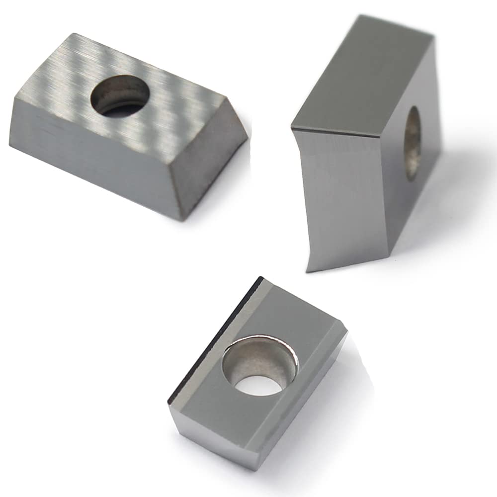 OSCARBIDE Carbide Inserts APKT1604 PDFR Milling Inserts 10Pcs for Aluminum