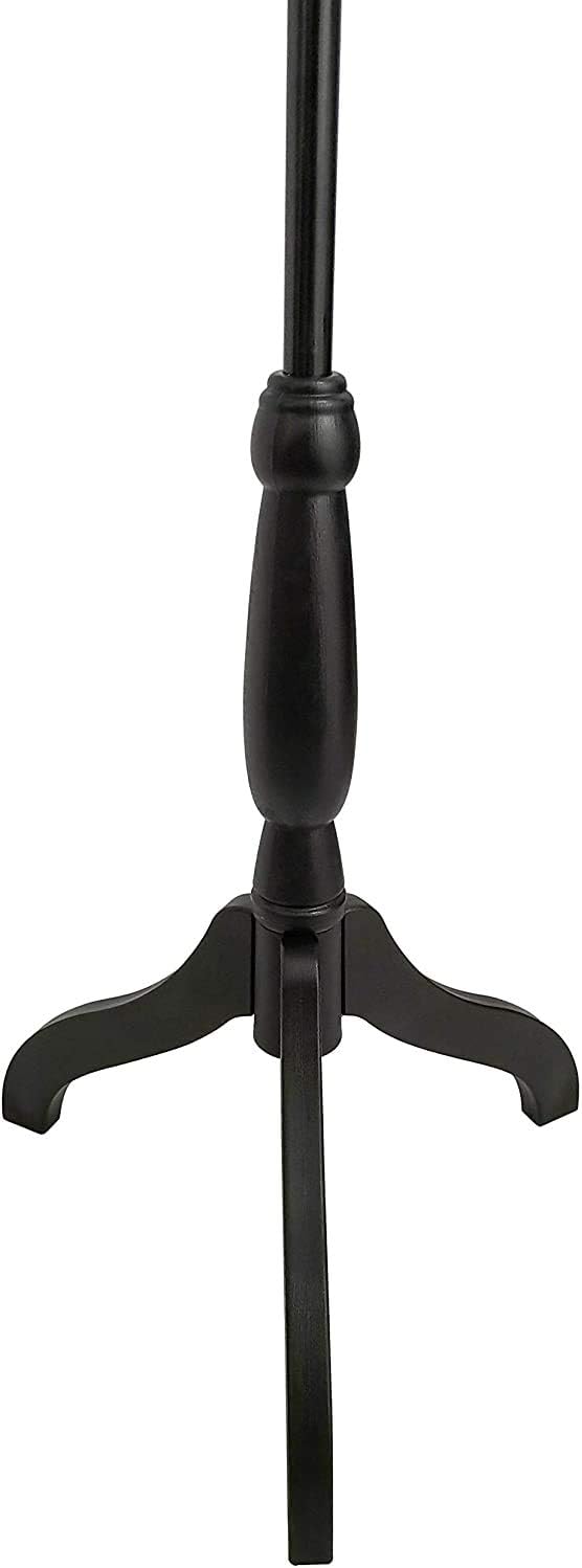Black Female Dress Form Mannequin Torso Body with Adjustable Tripod Stand Dress Jewelry Display