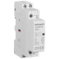 HCH8s-25 AC Contactor 25A 2 Pole 110V/120V Coil 2NO Modular Electromagnetic Relay for Universal Circuit Control, DIN Rail Mount