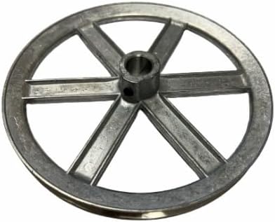 Chicago Die Cast 8 in. Dia. Zinc Single V Grooved Pulley 3/4" Bore