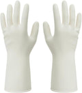 Nitrile Cleaning Gloves 6 Pairs Heavy Duty Reusable 15mil Chemical Puncture Resistant Odorless Allergy-Free Anti-Slip