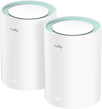 AX1500 Wi-Fi 6 Whole Home Mesh System, 1800 sq.ft, M1500 2-Pack | 1201+300 Mbps Dual-Band wifi 6, 3x Gigabit ports