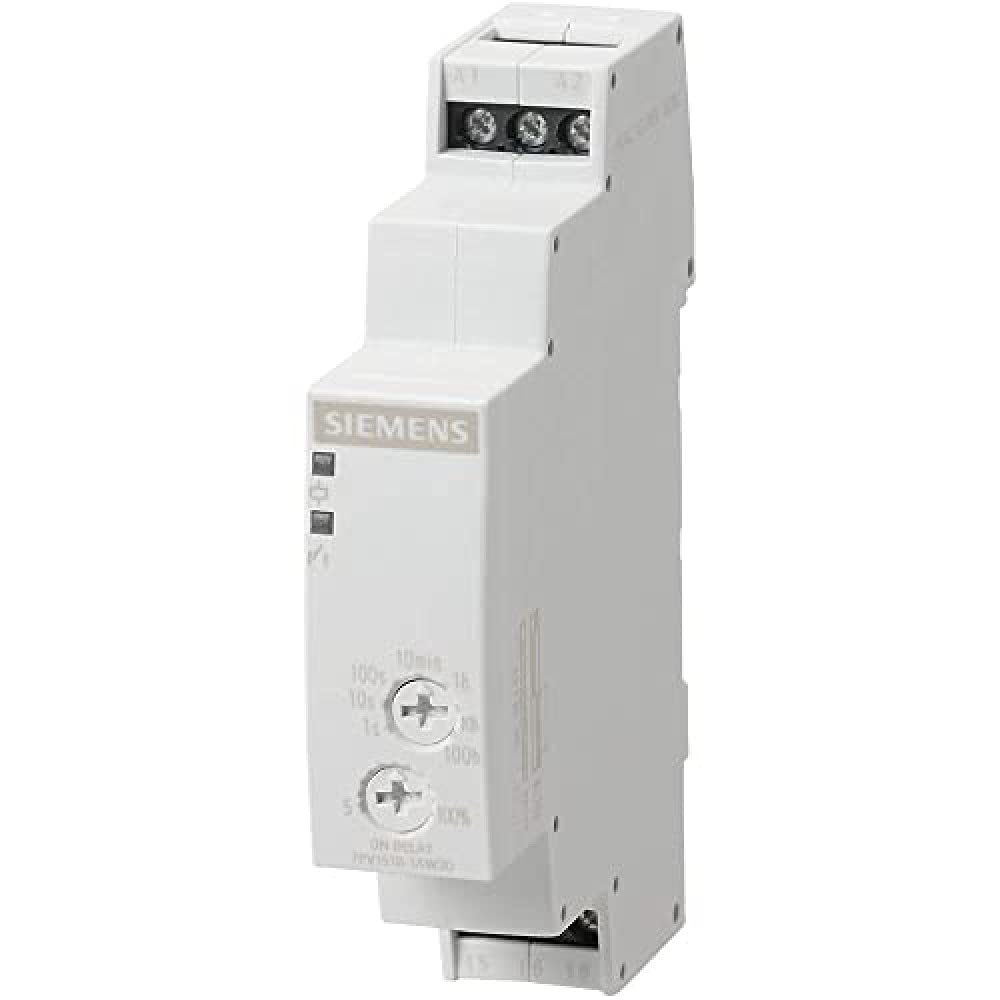 Timing Relay, On Delay Function, 0.05s-100h Time Setting Range, 12–240VAC/DC Control Voltage