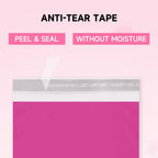 Pink Poly Mailers 14.5x19 Inch, 200 Pack