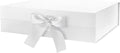 Large White Gift Box with Lid for Presents 13x9.7x3.4 Inches