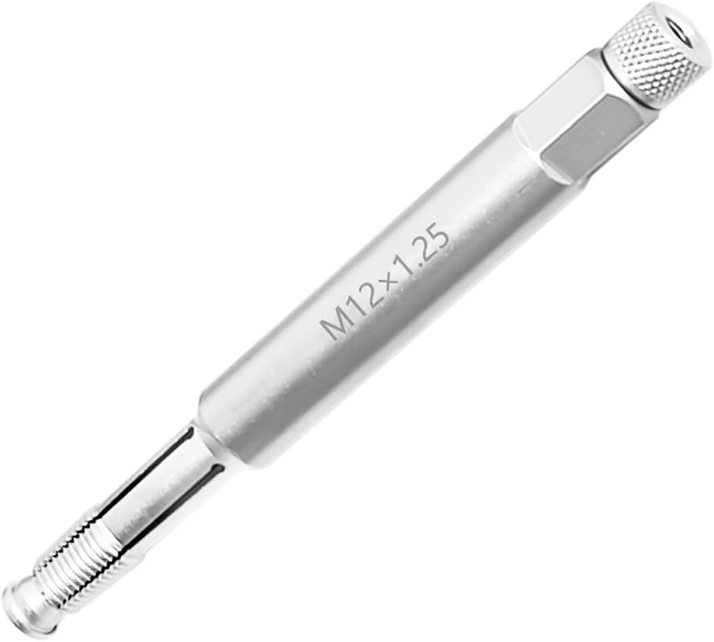 DPTOOL 12mm Back Tap Spark Plug Thread Repair Tool M12x1.25 Thread Chaser