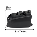 Black Right Side Mirror Bottom Cover For Toyota Camry Avalon 2019 2020-2022