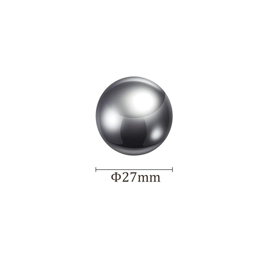 Kozelo 2pcs Precision Balls - [27mm] 304 Stainless Steel for Bearings Valves Use, Solid