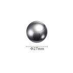 Kozelo 2pcs Precision Balls - [27mm] 304 Stainless Steel for Bearings Valves Use, Solid