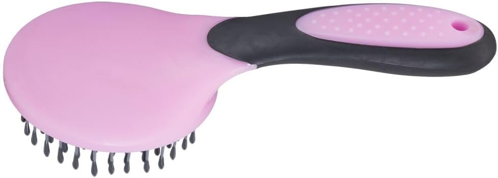 Tough1 Great Grips Mane & Tail Brush - Pink