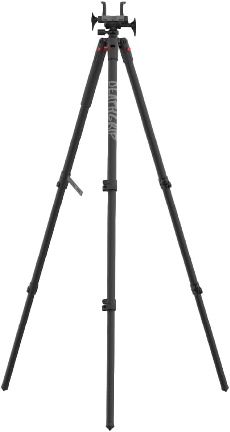 DeathGrip Hunting Tripod, 7"-59", Lightweight, Gun Clamp, Shooting Rest