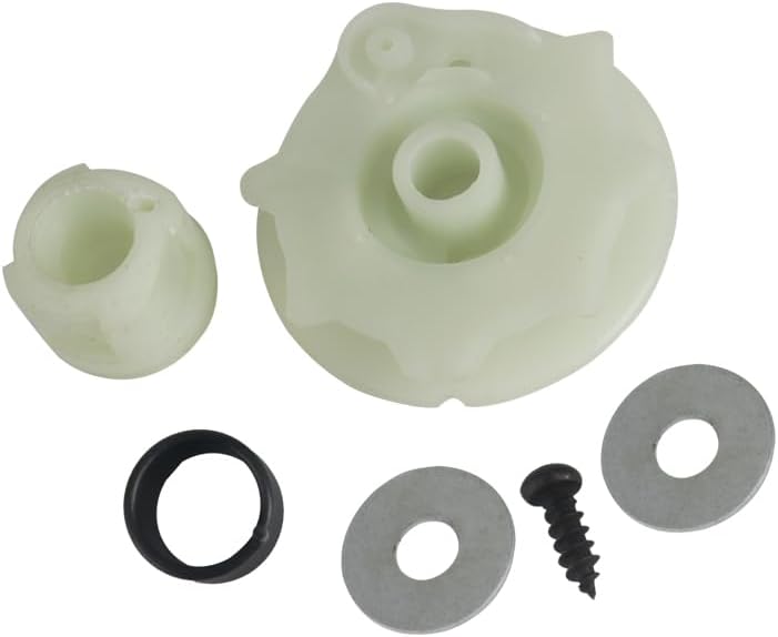 Chainsaw Recoil Starter Pulley Spring Kit Replacement for Poulan PP4218 PP4620AV PPB4018 SM4218AV for Recoil Spring W/Hub, Starter Rope, Bolt w/Washer Replacement Parts for 530071966