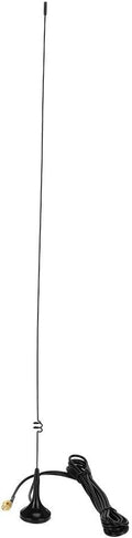 Car Antenna, UT-108 SMA-Female Dual Band High Gain Easy to Install, Magnetic Mount Antenna for Walkie Talkie