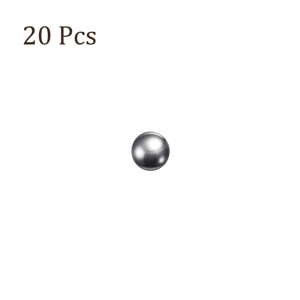 Kozelo 20pcs Precision Balls - [10mm] 304 Stainless Steel for Bearings Use, Solid