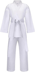 Karate Gi for Kids Students Martial Arts Training Uniform with Belt for Judo and Karate Taekwondo Jiu Jitsu