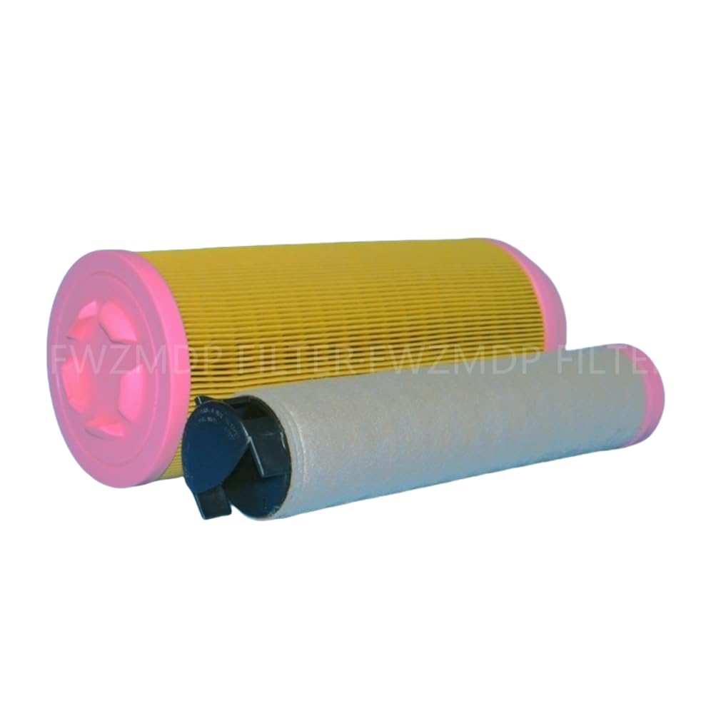 FWZMDP Air Filter 415-2592+415-2593 Compatible With cat 303.5E2CR 304E2 304E2CR 305.5E2CR 308E2SR 304.5E2 305E2CR 305.5E2 308E2CR 303.5E2 308E2CR 308E2SR 305E2 303.5E2CR 304E2 304E2CR 305.5E2