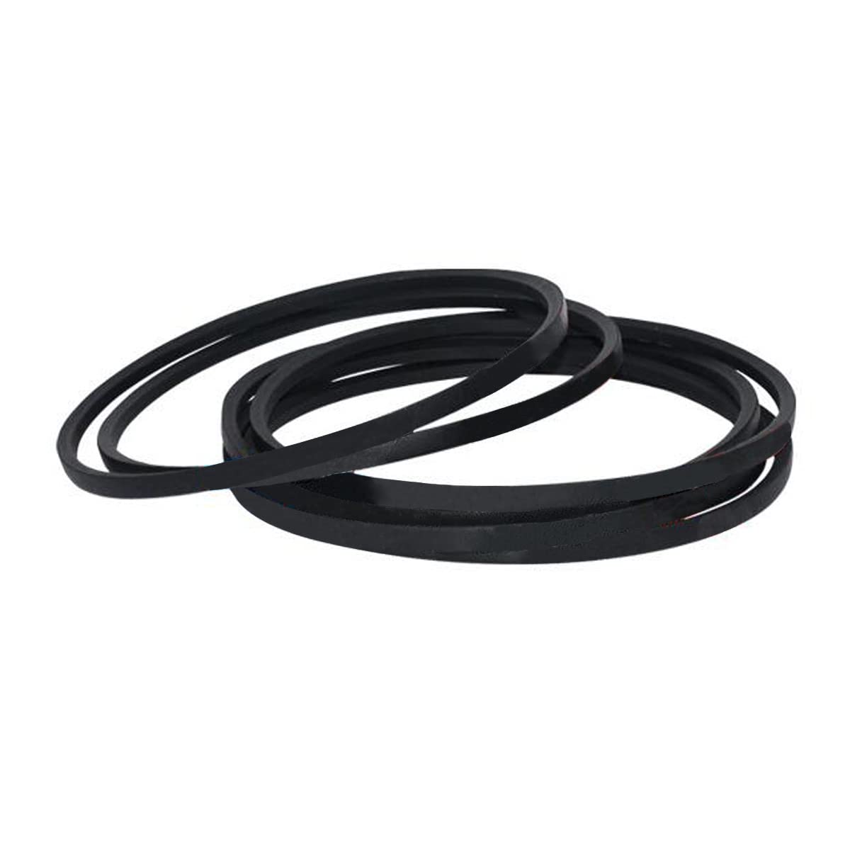 1PCS Drive V Belt Rubber Power Transmission Belt A1397 Inner Girth 55 Width 13mm Triangle Belt for Industrial Machinery Replace Belt（Black）