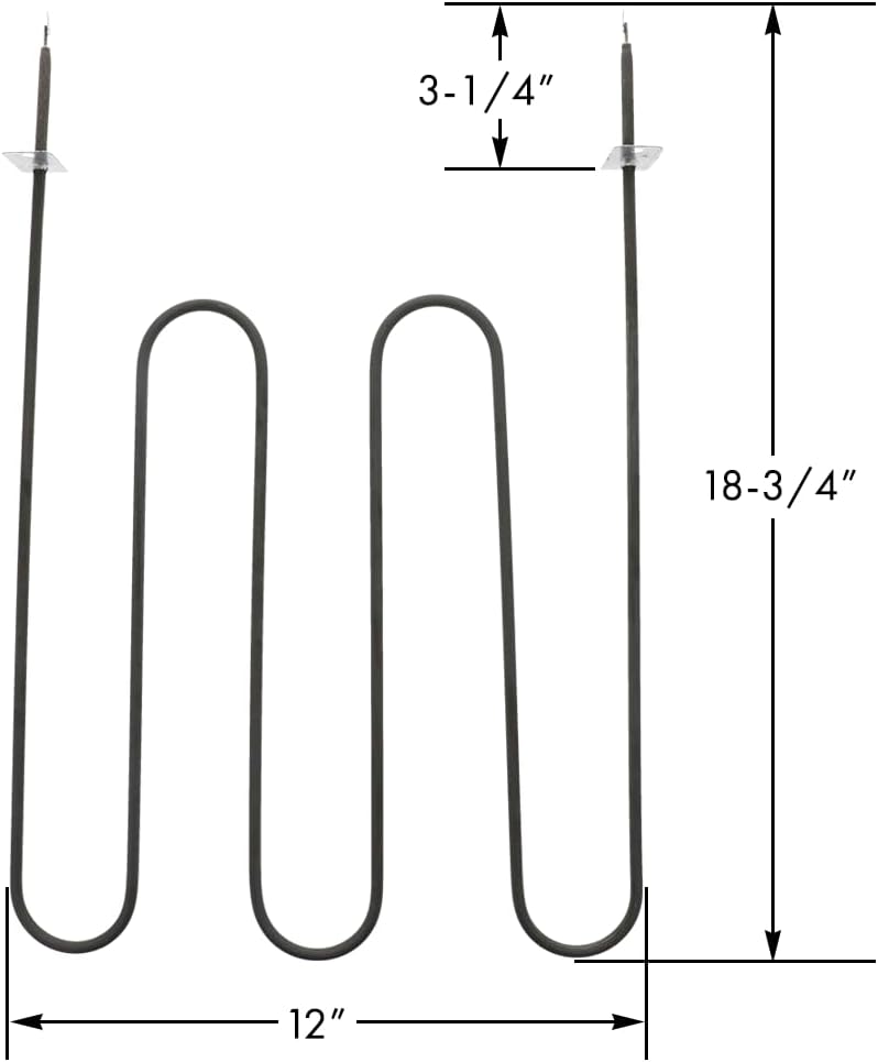 316203301 Range Heating Broil Element Oven Stove Bake Broiler For Frigidaire Electrolux Oven Budora