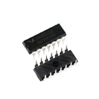 50Pcs 5 Values 74HCxx Series Logic IC Assortment Kit - IC Socket - 74HC00 74HC02 74HC04 74HC08 74HC32 Logic IC Chip IC Assortment Kit