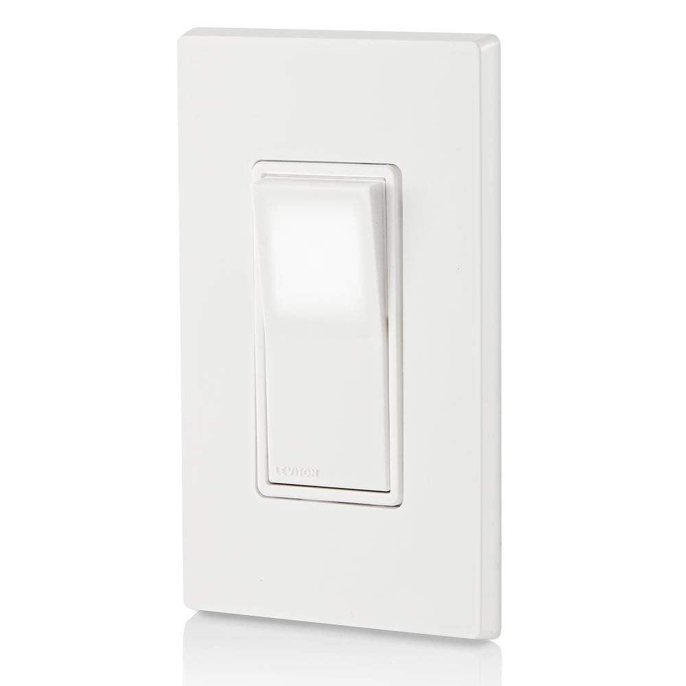 Leviton 15 Amp Decora LED Illuminated Light Wall Switch 3-Way, L5613-2W