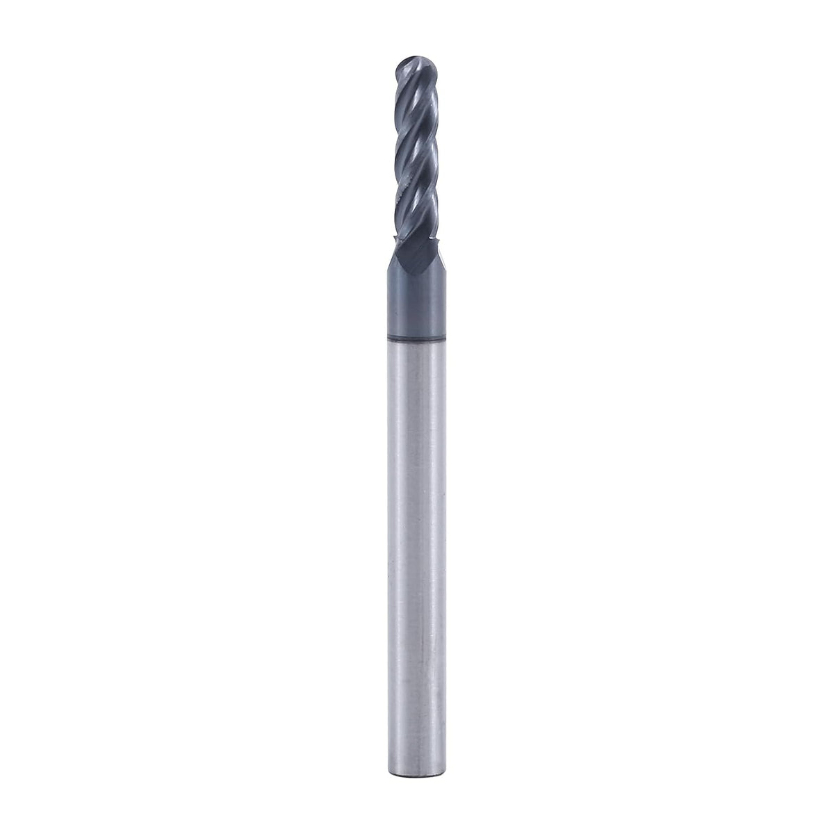 3/32" 4 Flute Carbide Ball Nose End Mill 1/8" Shank Diameter 1Pcs