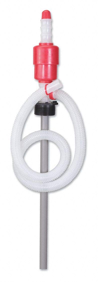 Hand Drum Pump, Polyethylene, 3/4In OD
