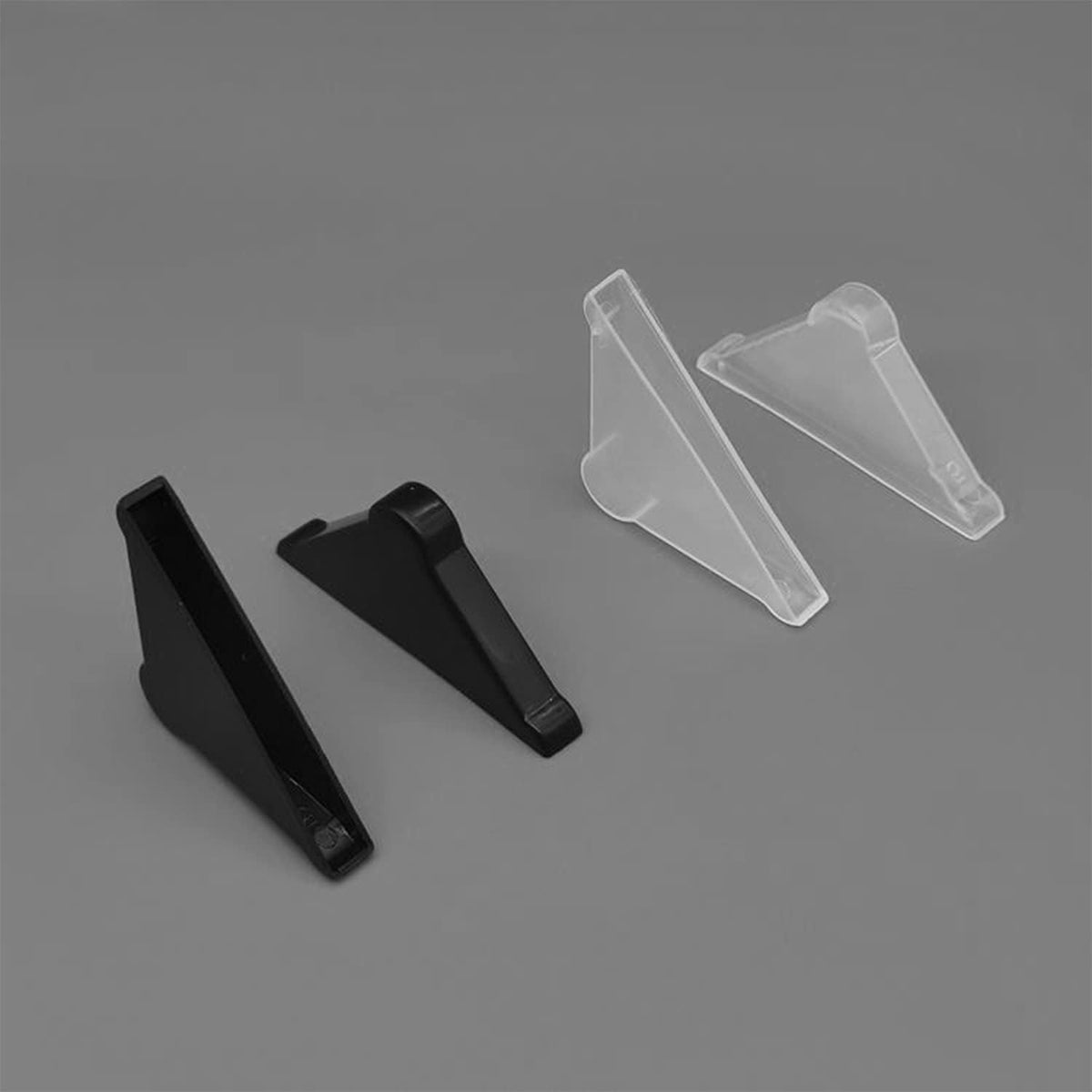 3 x 50mm Plastic Corner Protectors White for Sharp Glass,Metal Sheets，Mirror,Ceramic Tile Triple Shape Corner Covers