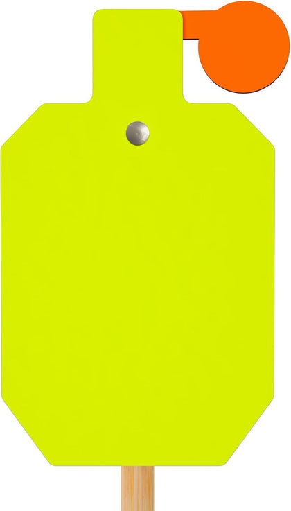 AR500 Steel Hostage Reactive IDPA Shooting Target 3/8" Thick Armored Steel Torso Targets - Neon Color