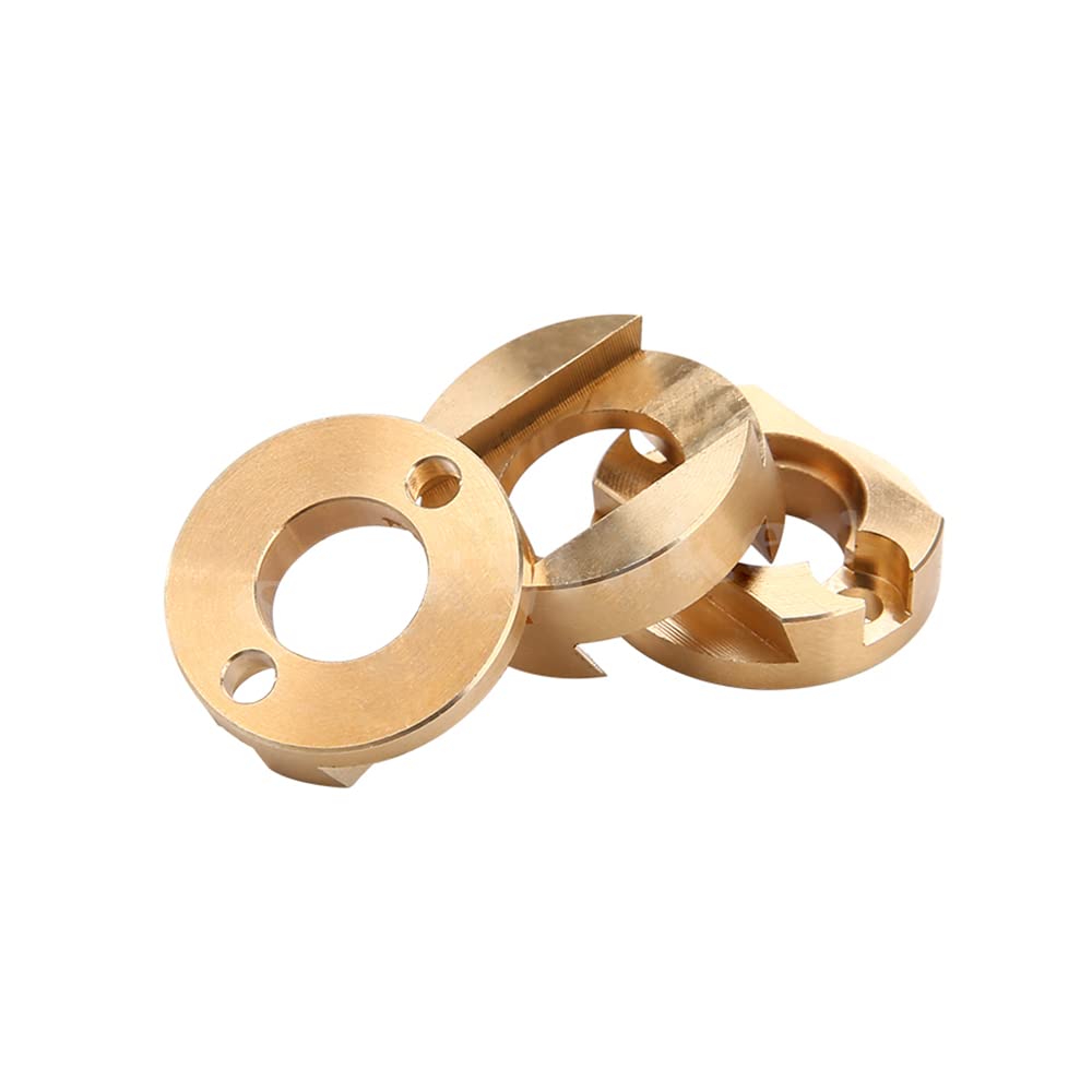 2-Pack Oldham Coupling Couplers Compatible with BLV and Other 3D Printer Z axis T8 Lead Screw Hotbed (Oldham Coupling)