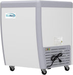 26" 6 cu. ft Gelato Dipping Cabinet Display Freezer, Sliding Glass Door, Rust-Resistant Steel, Digital Temperature