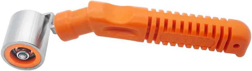 Wallpaper Roller Seam Roller Steel Hand Roller with Anti-Slip Handle, Ideal for Car Audio Sound Deadening