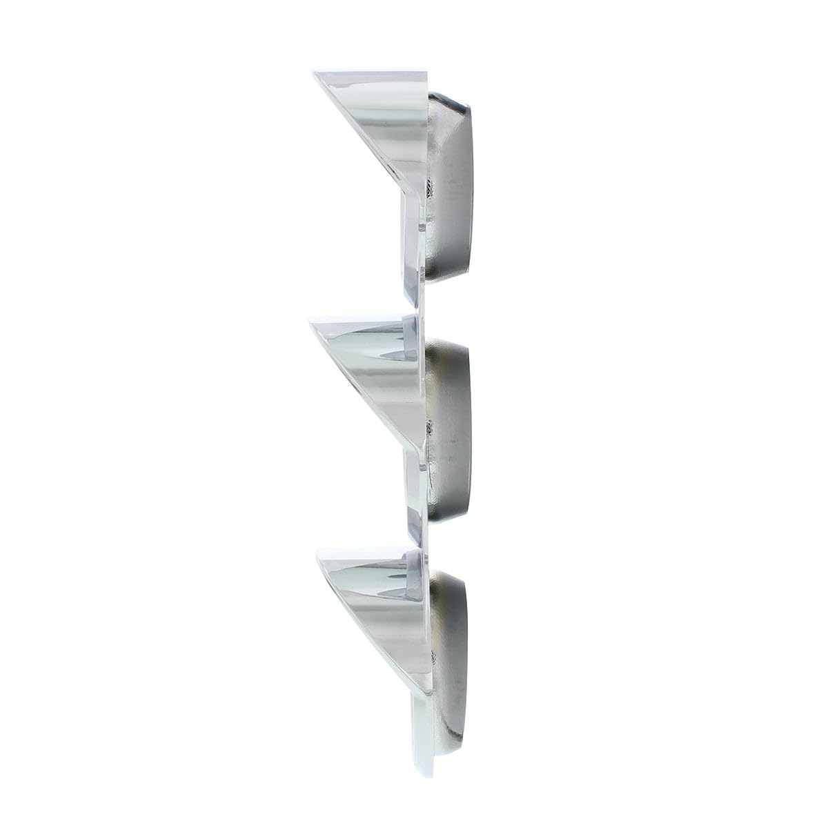 Small 3-Gauge Bezel with Visor Compatible with Mack Trucks