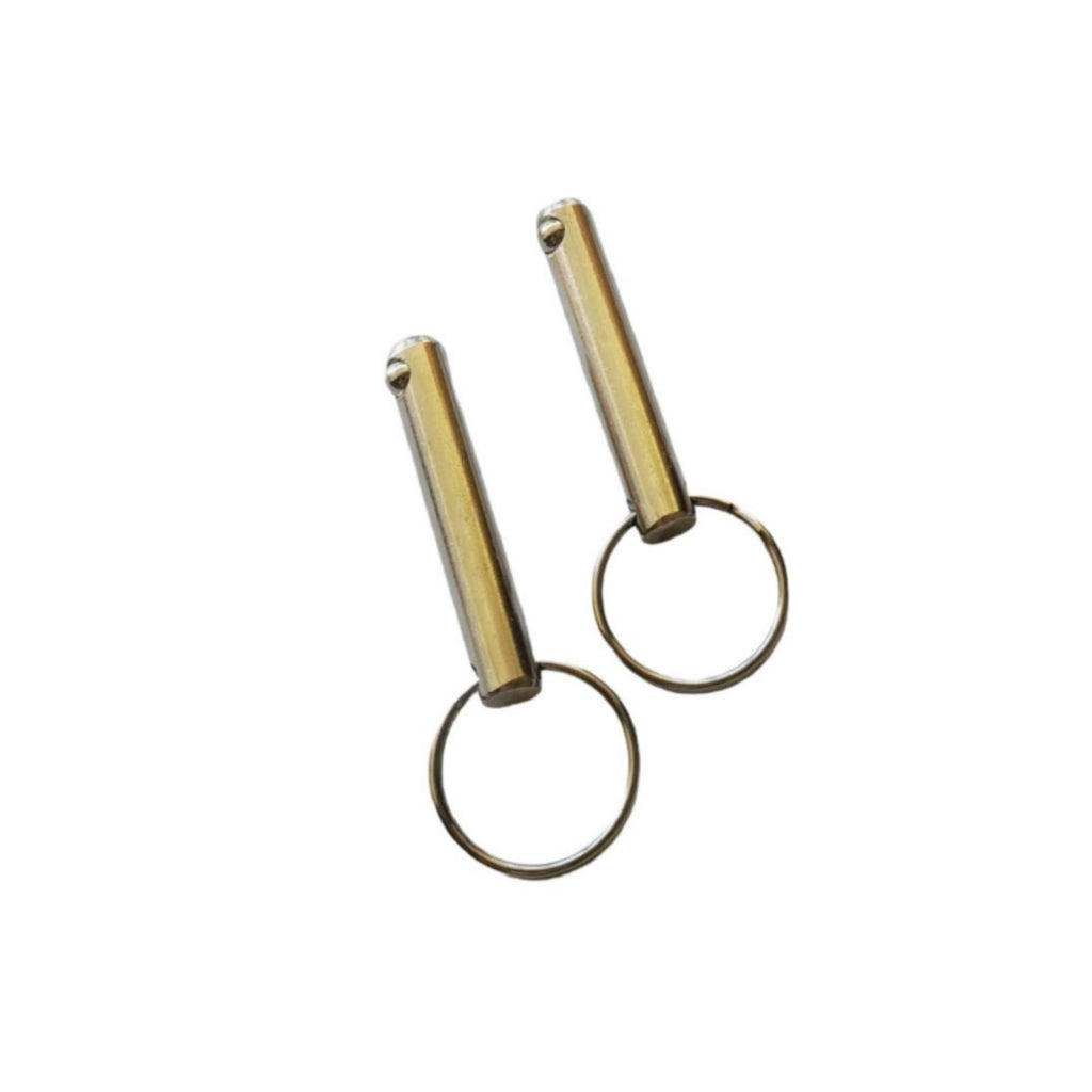 Hanfork 2Pcs Skyjack Safety Pin 100509 Skyjack Lift Part (3/8" Diameter x 2" L) Quick Release Pin for Skyjack Scissor Lifts SJIII 3215 SJIII 3219 SJIII 3220 SJIII 3226 SJIII 4620 SJIII 4626 SJIII4632