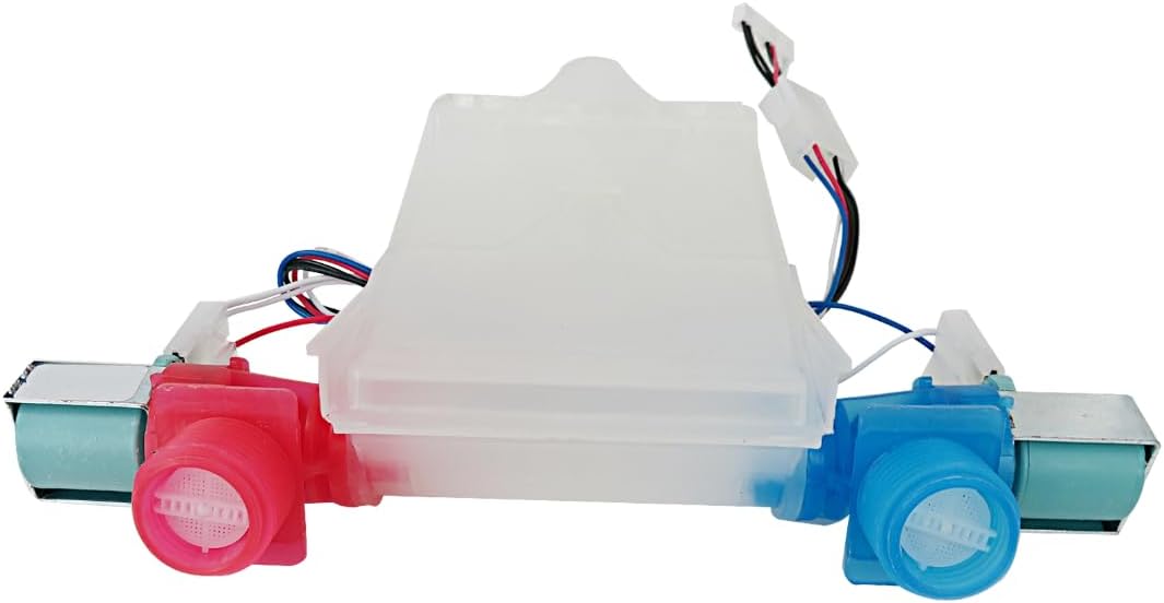 New Washer Water Inlet Valve Replacement W11210459, W10701459, W10838319, W10869799, W11025984 Fit for Maytag MVWC465HW0, MVWC465HW1, MVWC465HW2, MVWC555DW1, NTW4516FW1