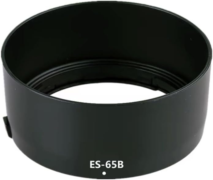 ES-65B Lens Hood for Canon EOS R8 R50 R100 w/RF 50mm F1.8 STM Lens | Camera Lens Hood for RF 50mm F1.8 Replace ES-65B