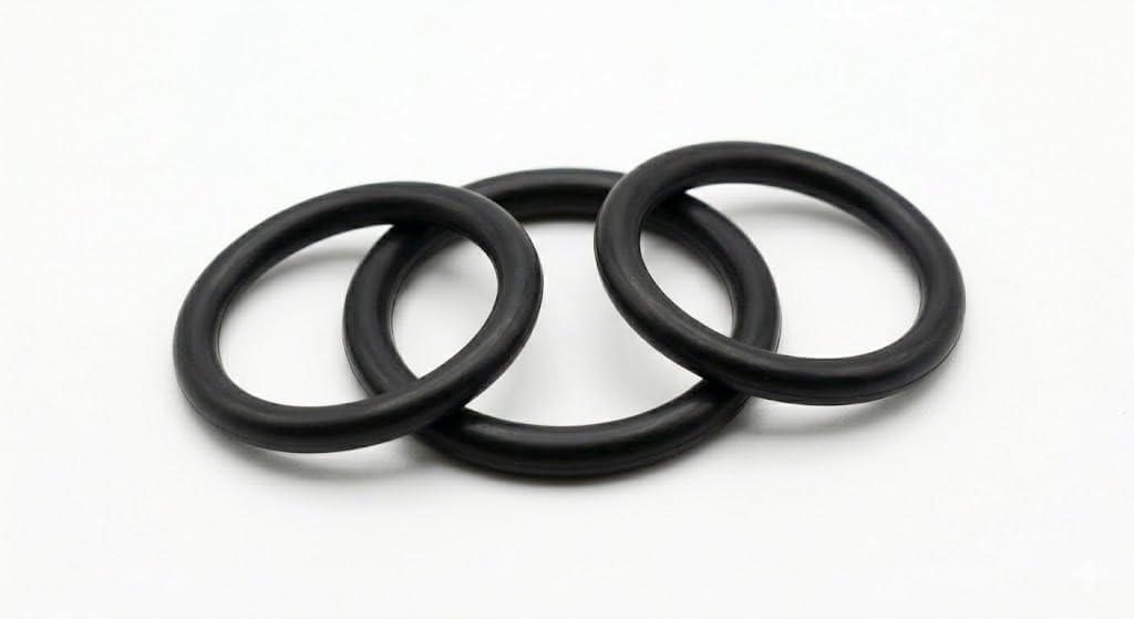 Mr O-Ring 255 EPDM O-Ring - 70A Durometer, 5-5/8" ID, 5-7/8" OD, 1/8" CS, Black (Pack of 5)