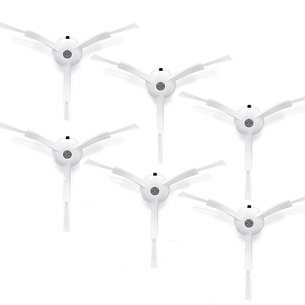 Ronsit Side Brush Replacement Compatible with Roborock S6 S6 Pure S5 6pcs