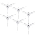 Ronsit Side Brush Replacement Compatible with Roborock S6 S6 Pure S5 6pcs