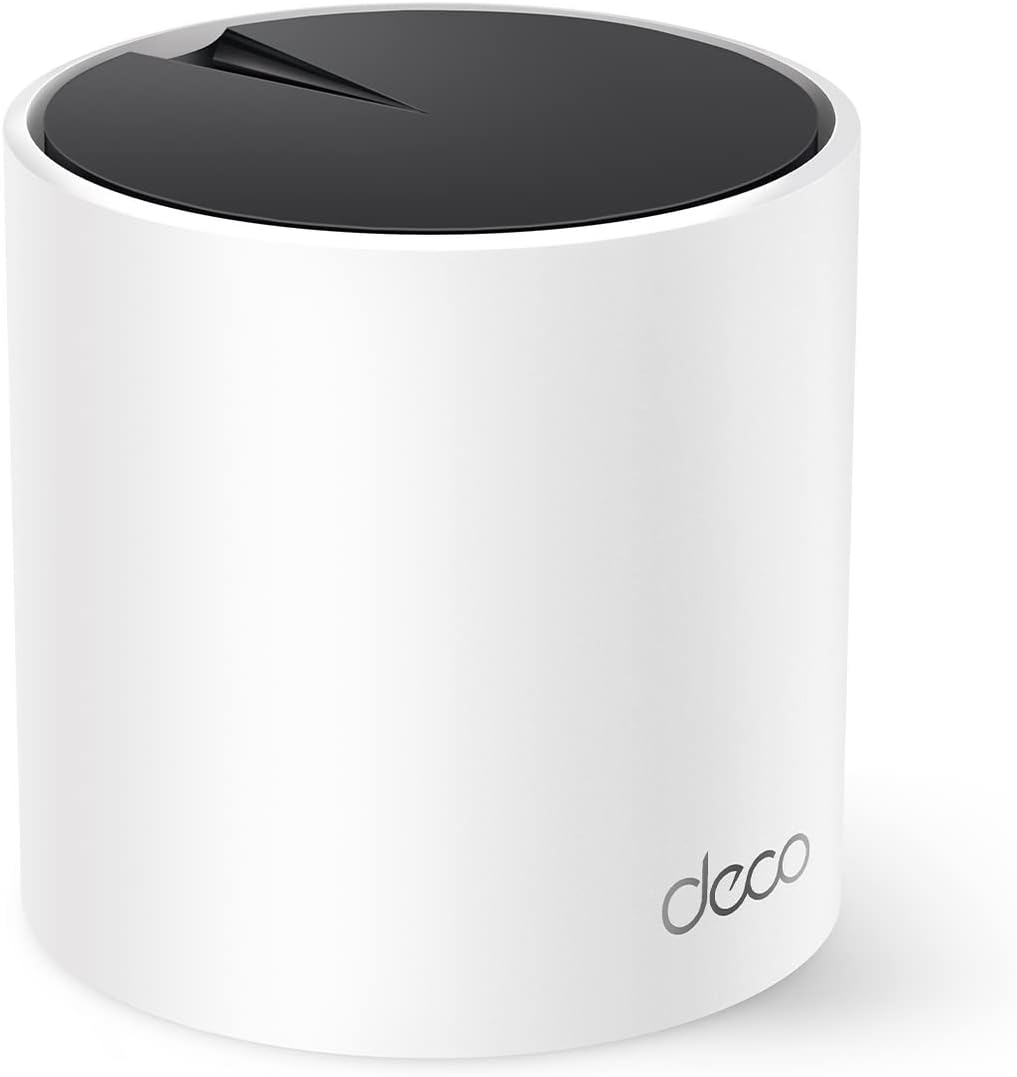 Deco X55 AX3000 WiFi 6 Mesh System - Covers up to 2500 Sq.Ft., Replaces Wireless Router and Extender, 3 Gigabit