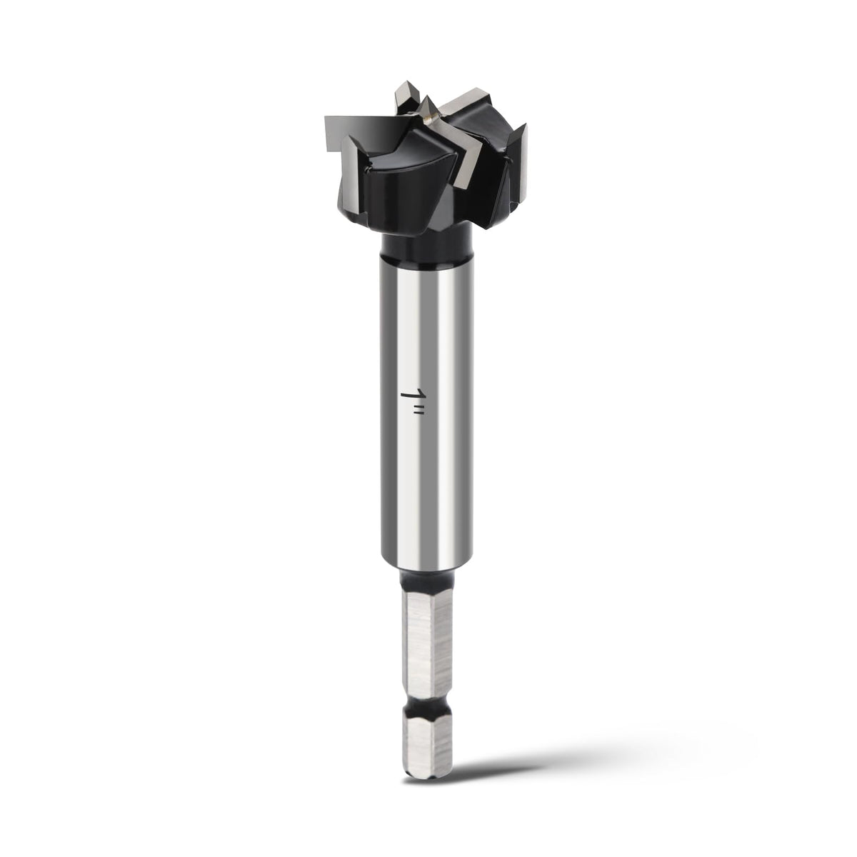 WOBLLMX 1" Forstner Drill Bit with 1/4" Quick Change Hex Shank