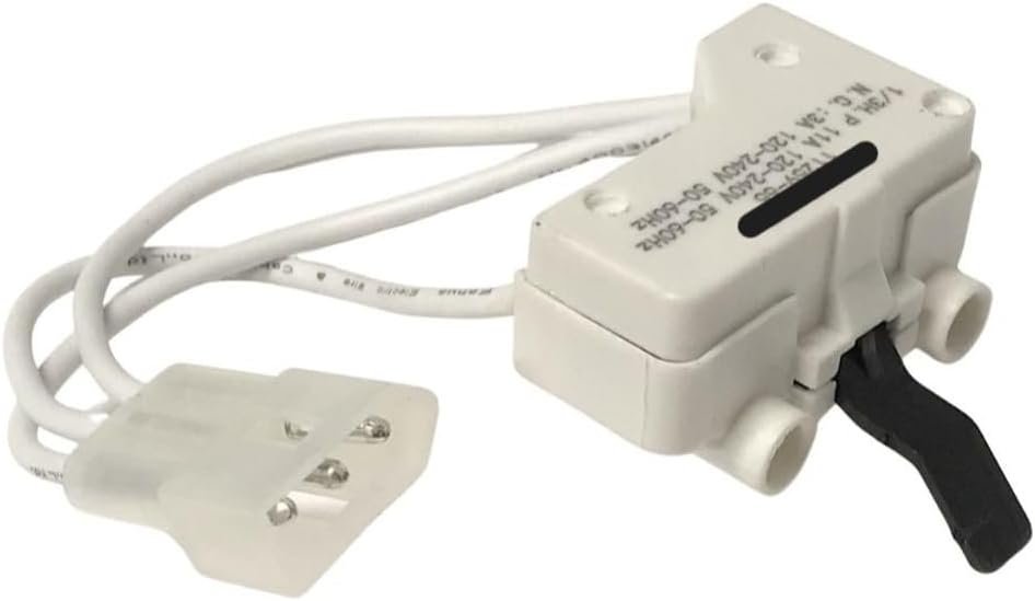 Dryer Door Switch Compatible with Maytag Model Numbers MED5570TQ0, MED5600TQ0, MED5600TQ1, MED5620TQ0, MED5620TQ1