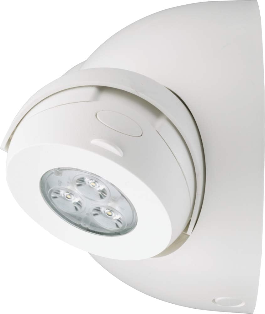 Lithonia Lighting Quantum LED Emergency Light, 2 Adjustable Heads, UVOLT