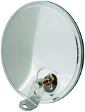8 1/2" Convex Mirror Stainless Steel with Offset Stud Mount | F245670