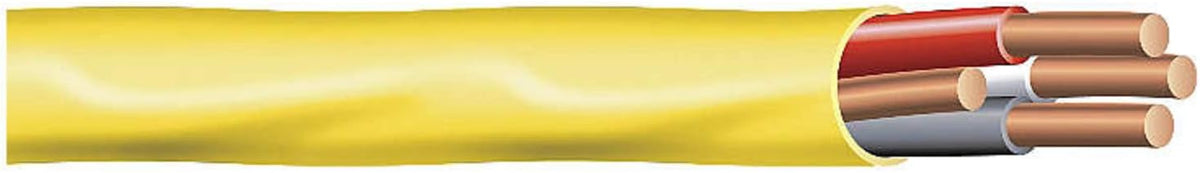 Southwire 63947655 Nonmetallic With Ground Sheathed Cable