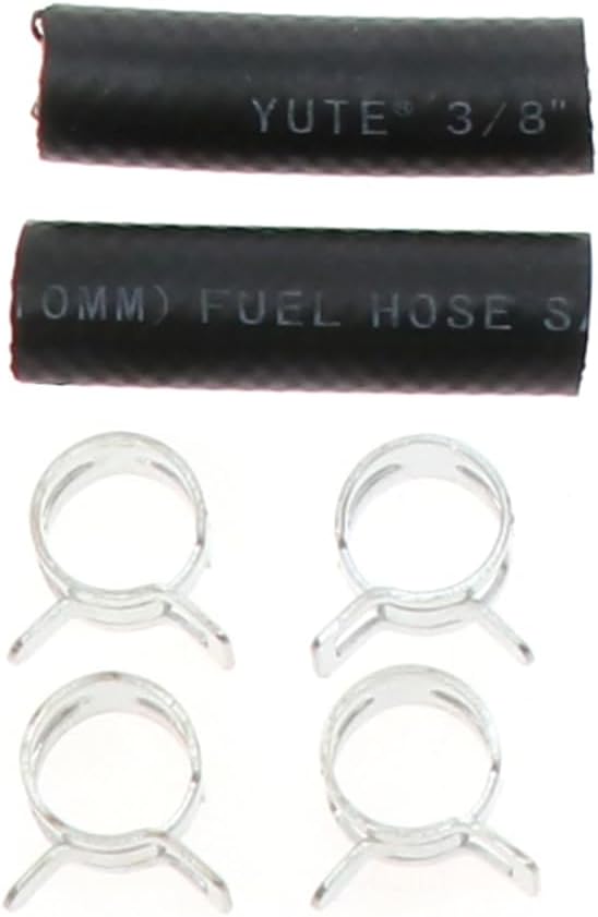 WIX 33033 Universal In-Line Fuel Filter with 3/8â€ Clamp-On Inlet/Outlet, Max Pressure 60-PSI